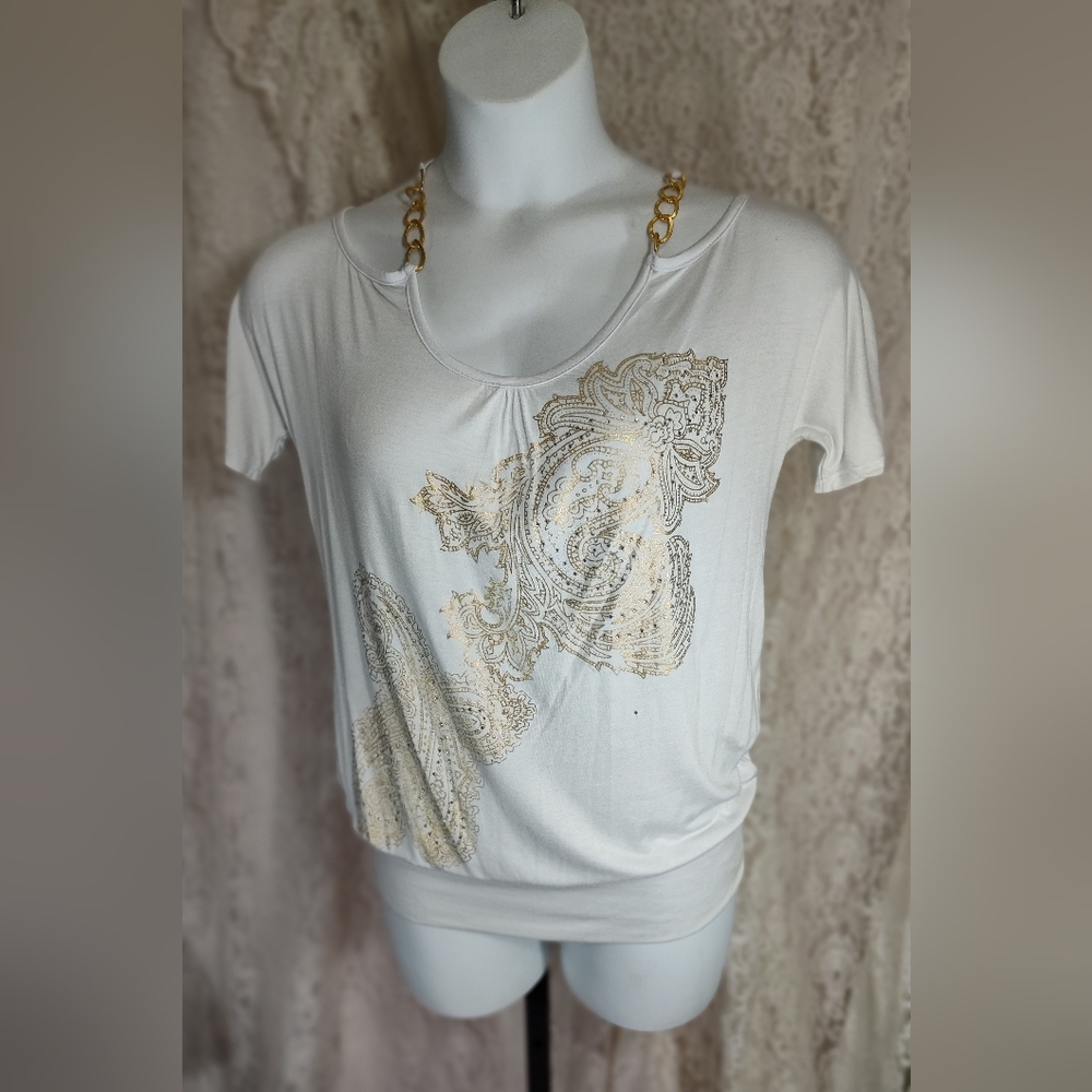 Solaris White Gold Bling top